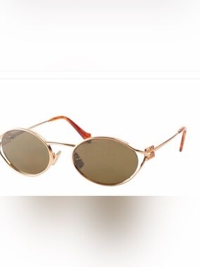 Miu Miu Gold sunglasses